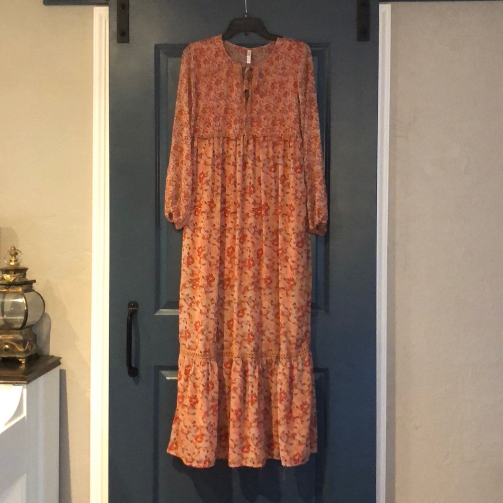 Xhilaration Floral Maxi Dress